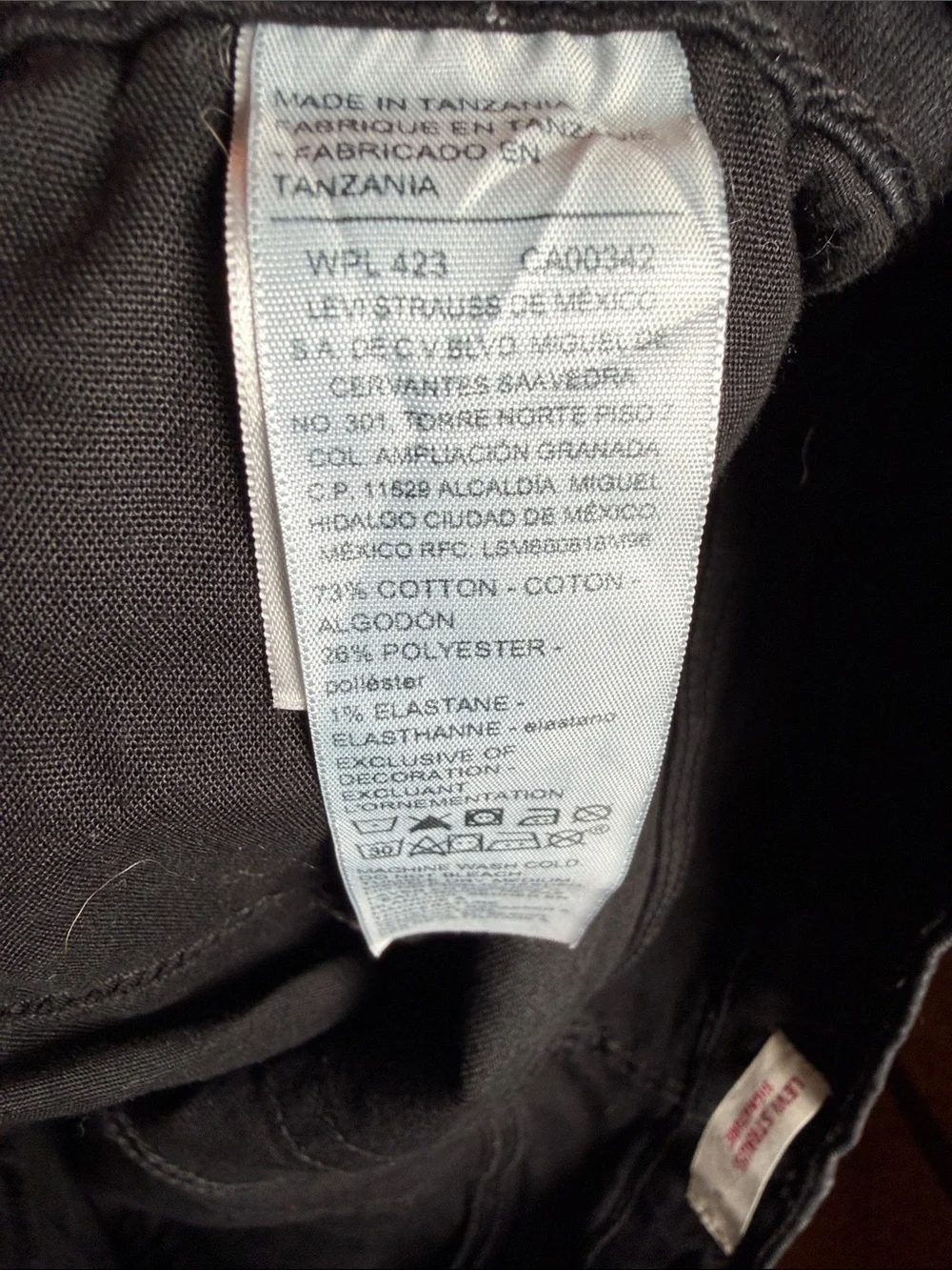 Levi's Men's Black Slim Straight Jeans Size 32x30